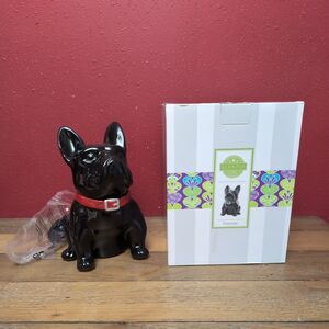 Frenchie Bulldog Scentsy Warmer RARE NIB-w/Red Collar